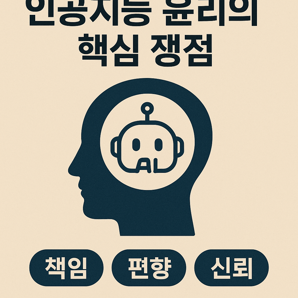인공지능 윤리의 핵심 쟁점 이미지