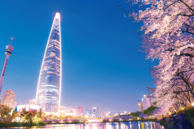 서울 석촌호수 벚꽃 명소 2024 벚꽃 명소 작년보다 빠른 벚꽃 개화 시기 지역별 명소의 재구성