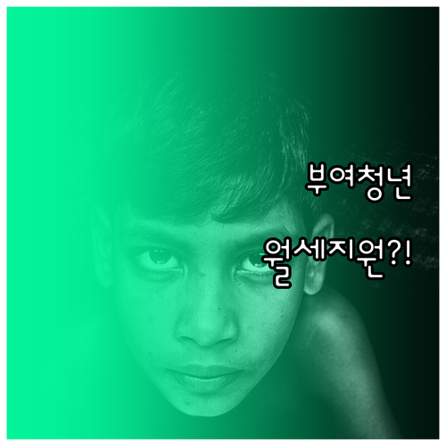 2026년 부여군 청년 월세 지원 조..