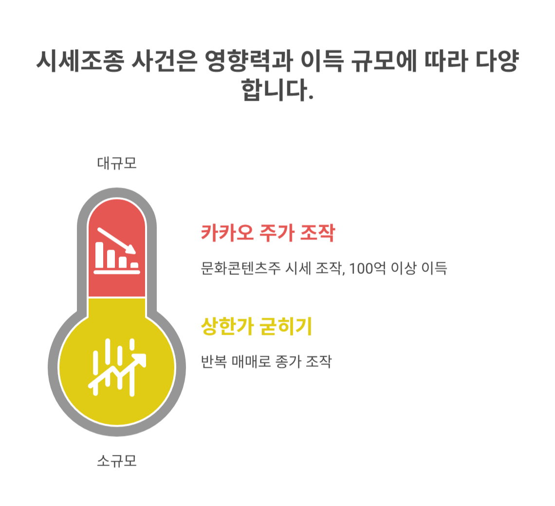 주식 실제 시세조종 사건 사례 분석