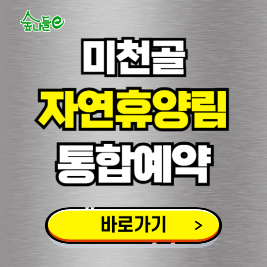 미천골 자연휴양림 온라인 예약하기 ❘ 숙소 야영장 캠핑장 실시간 예약 현황 보기 ❘ 강원 양양군