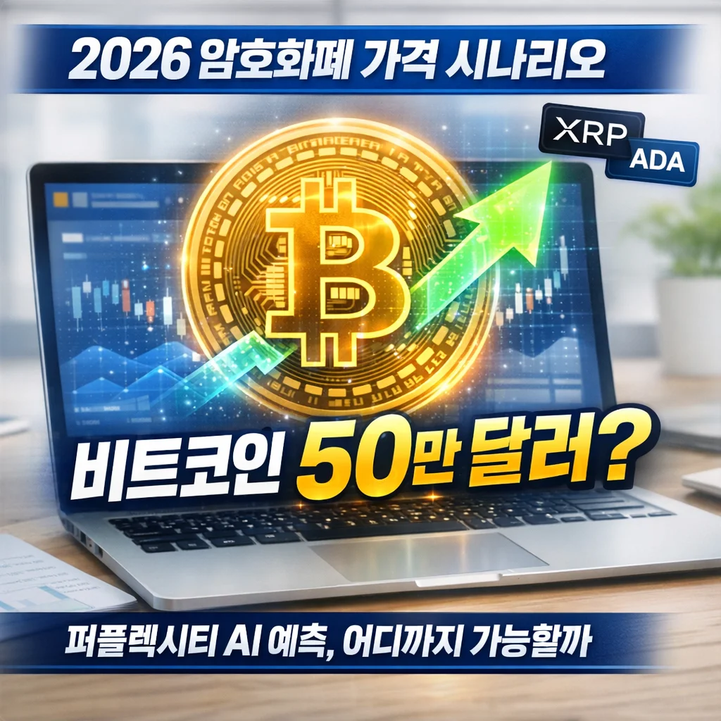 퍼플렉시티 AI가 전망한 ‘2026 암호화폐 가격 시나리오’ 충격
