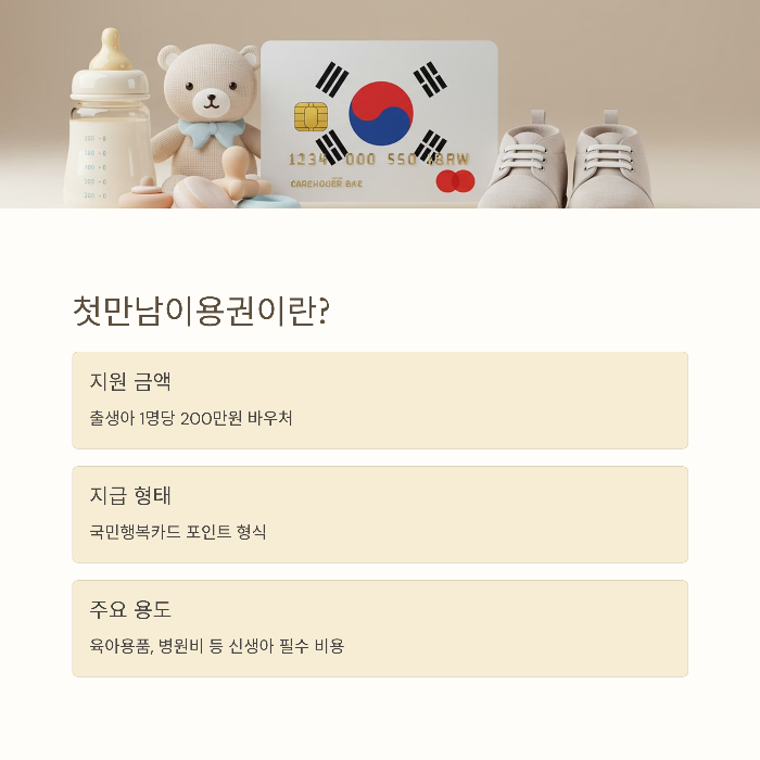 첫만남이용권이란?