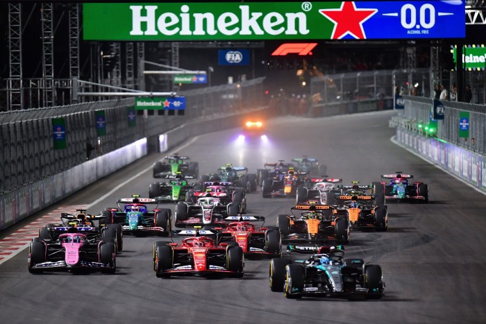 The Las Vegas Grand Prix last year