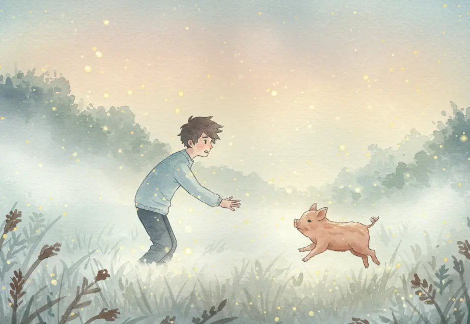 돼지를 도망치게 하는 꿈 해몽