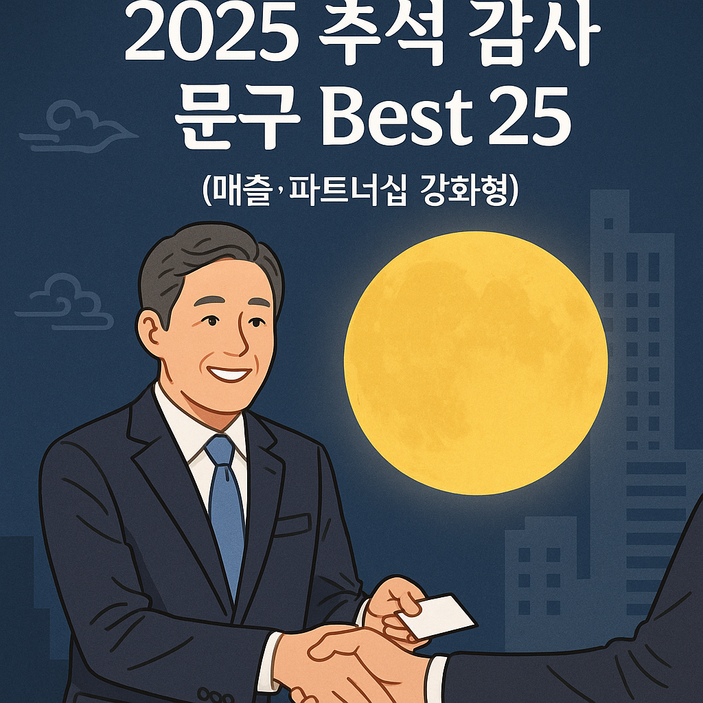 2025 추석 감사 문구