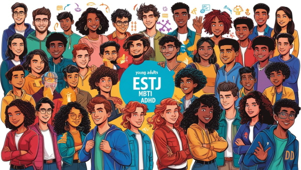 ESTJ 자녀가 ADHD를 가졌을 때 보이는 일반적인 특징에 관한 그림