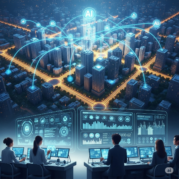 스마트 시티 구축을 위한 AI 기술