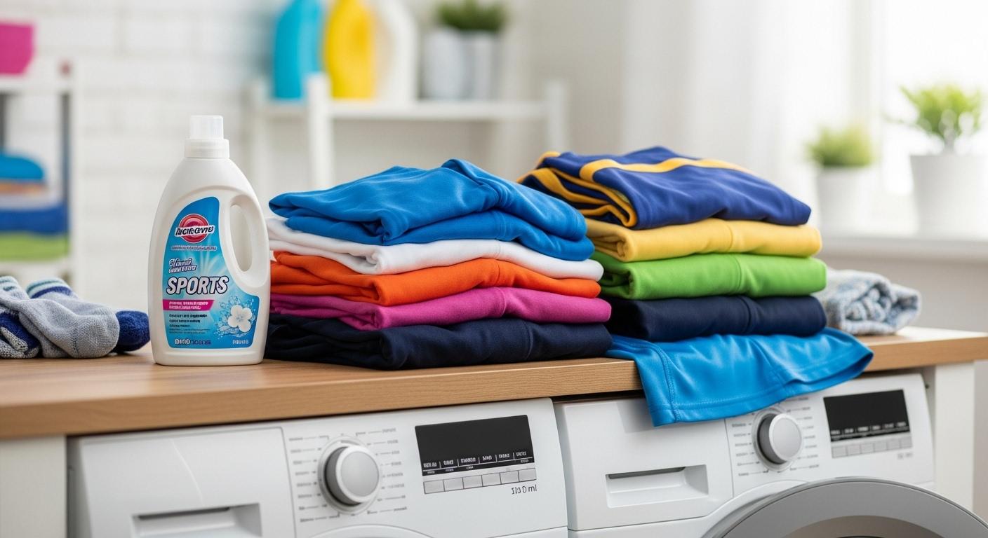 운동복 냄새 제거 세제