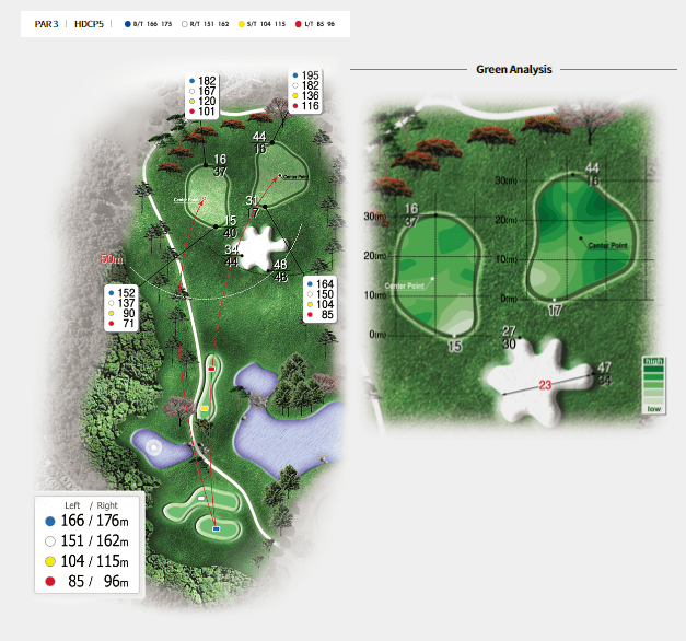 라데나 골프클럽 코스공략도 13
