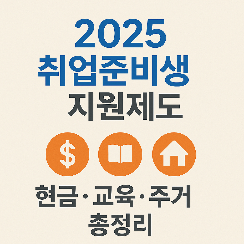 2025년 취업준비생을 위한 정부지원 프로그램 총정리