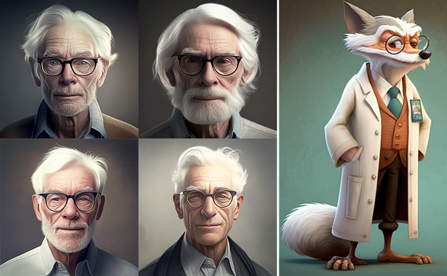 AI가 명령에 따라 그려준 그림들