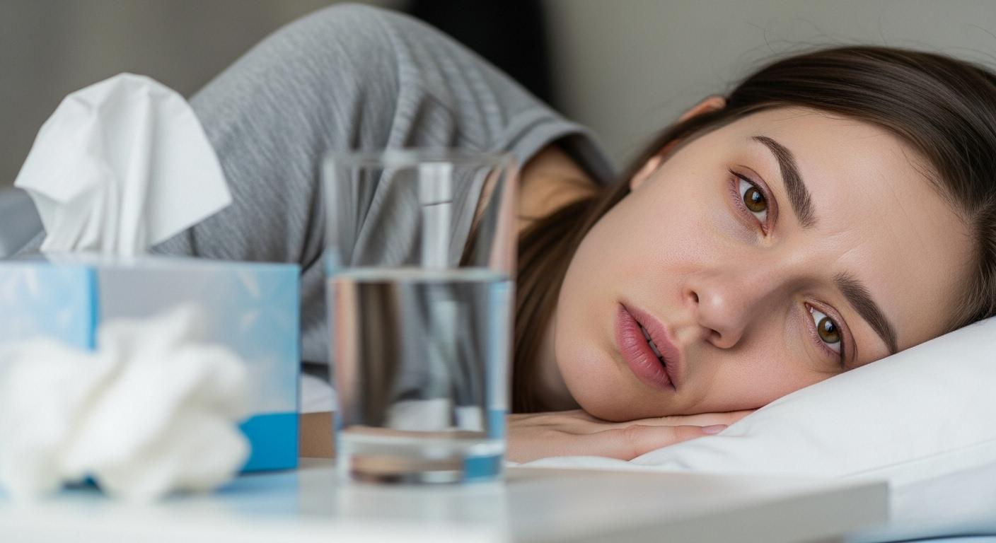 독감 증상 후유증