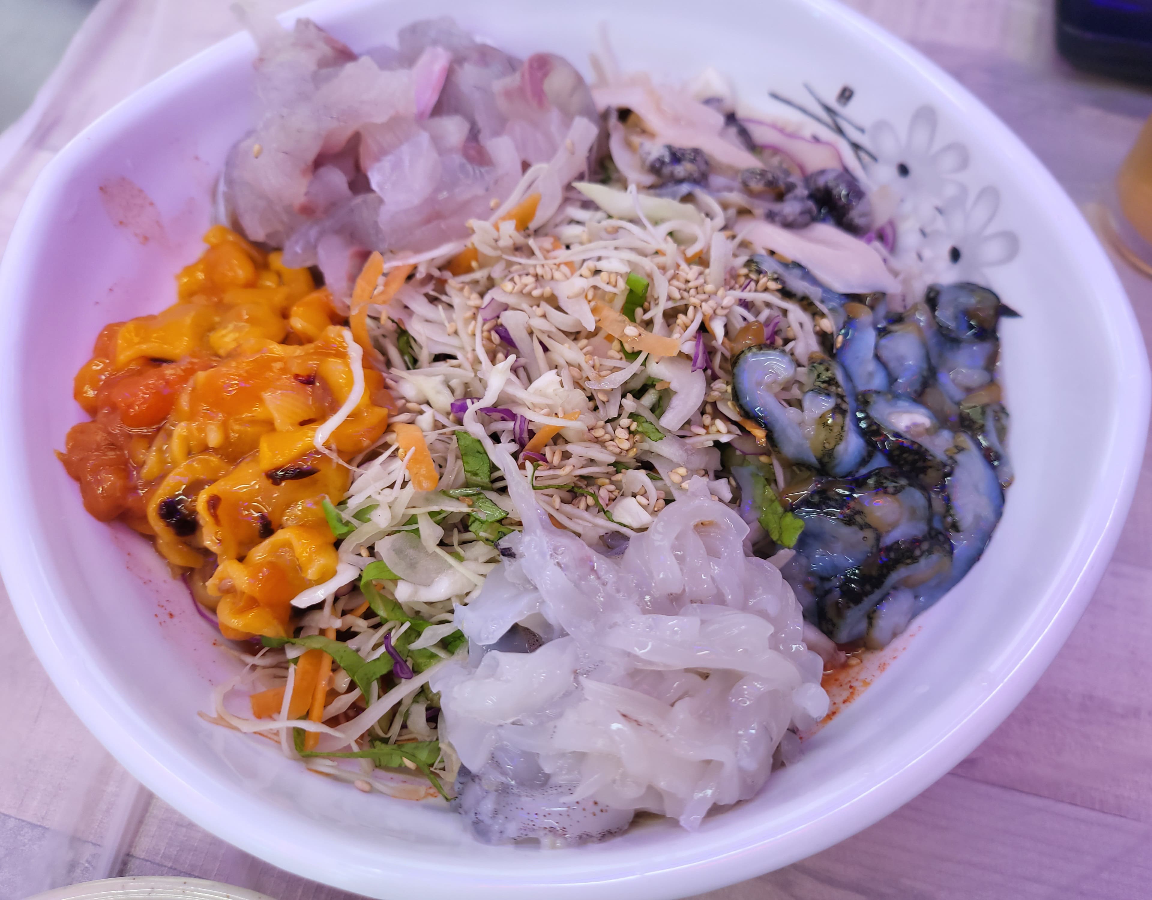 대포항 콩새네 물회