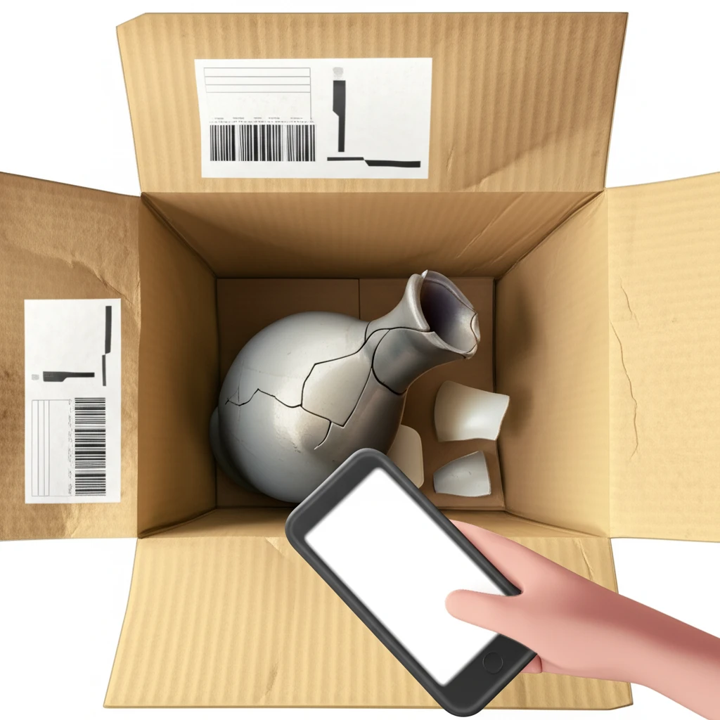 한진택배 택배 사고 보상 절차와 물품..