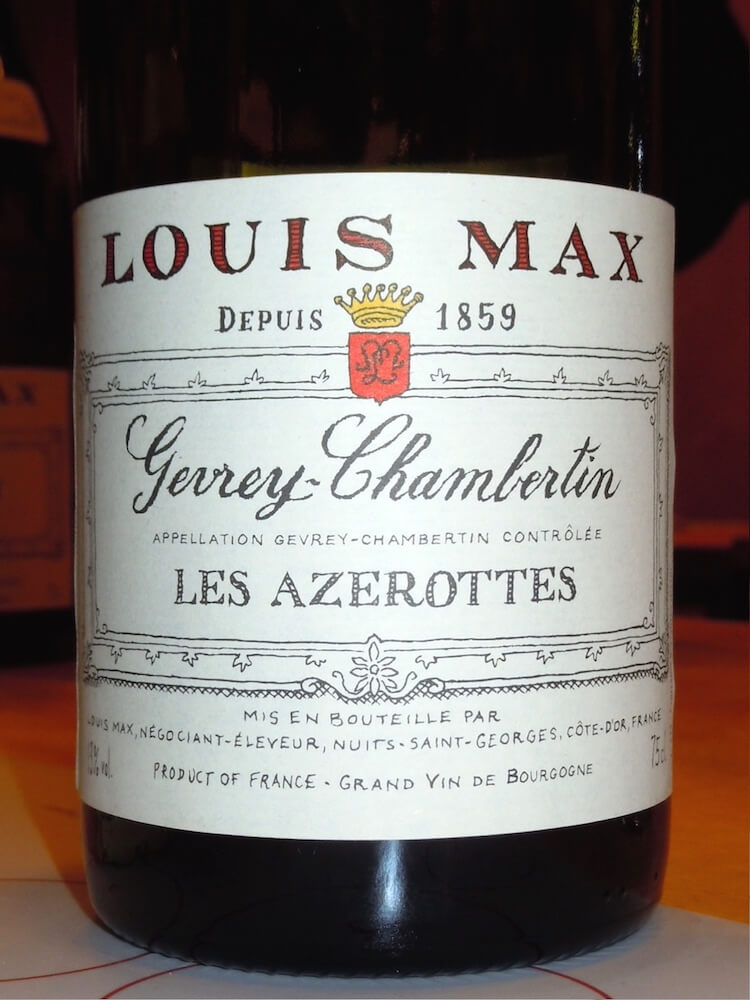 루이 막스 쥬브레 샹베르땅 레 아제로떼 2010