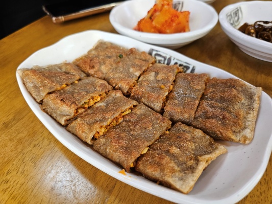 순흥선비묵집-메밀전병