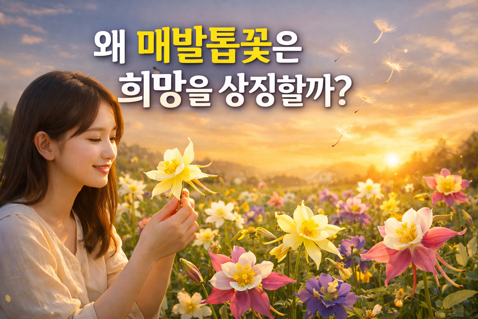 하늘매발톱 꽃말