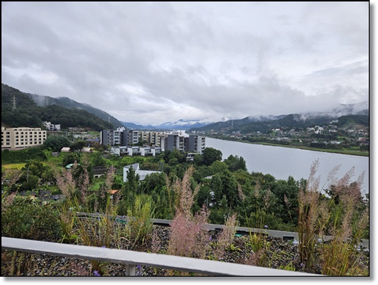 스타벅스 더북한강R점 방문 후기: 북한강 뷰 맛집 끝판왕! 뷰, 펫 프렌들리, 독특한 메뉴까지 완벽 정리!