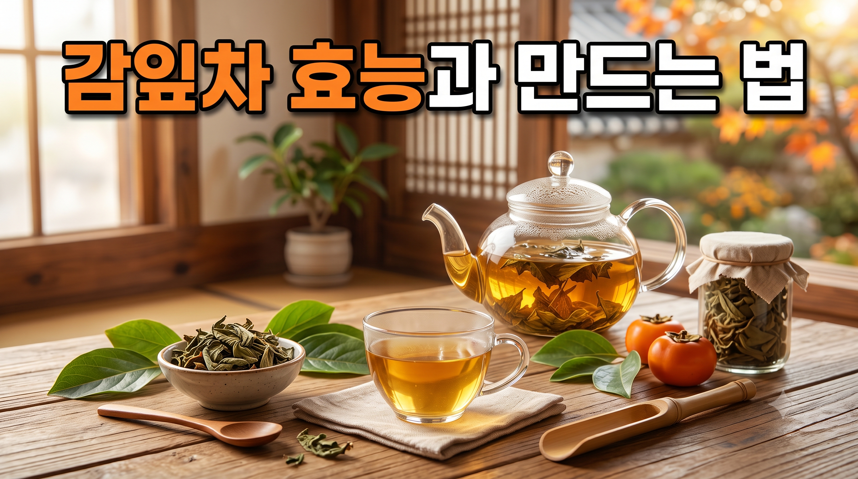 감잎차-효능과-만드는-법