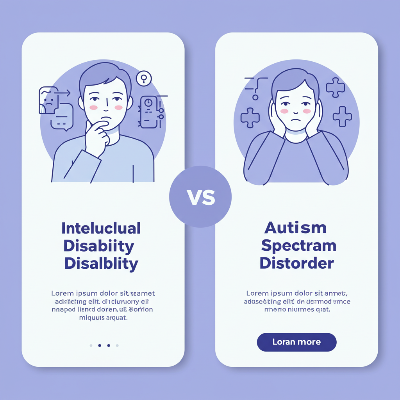 지적장애와 자폐장애 차이점 설명