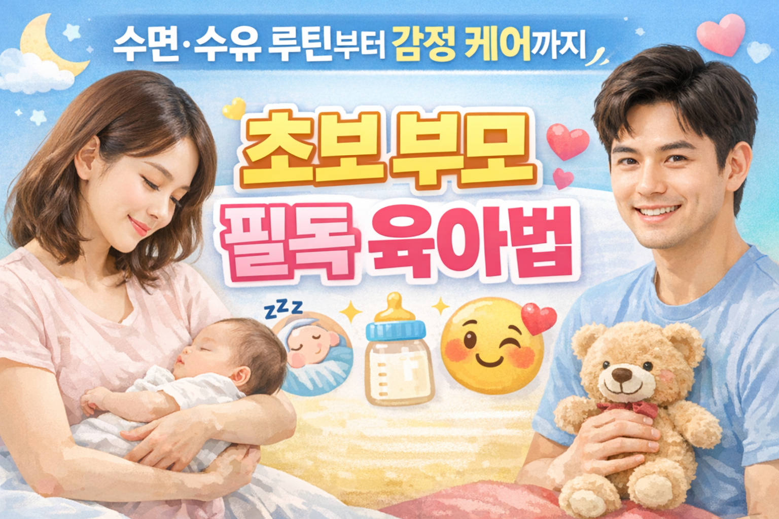 초보 부모의 첫 육아