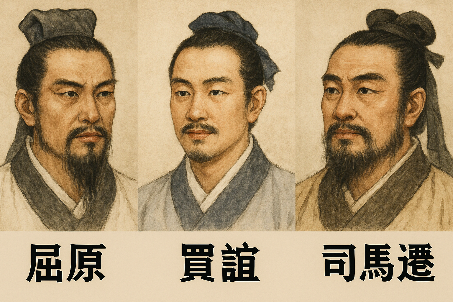 굴원 가의 사마천