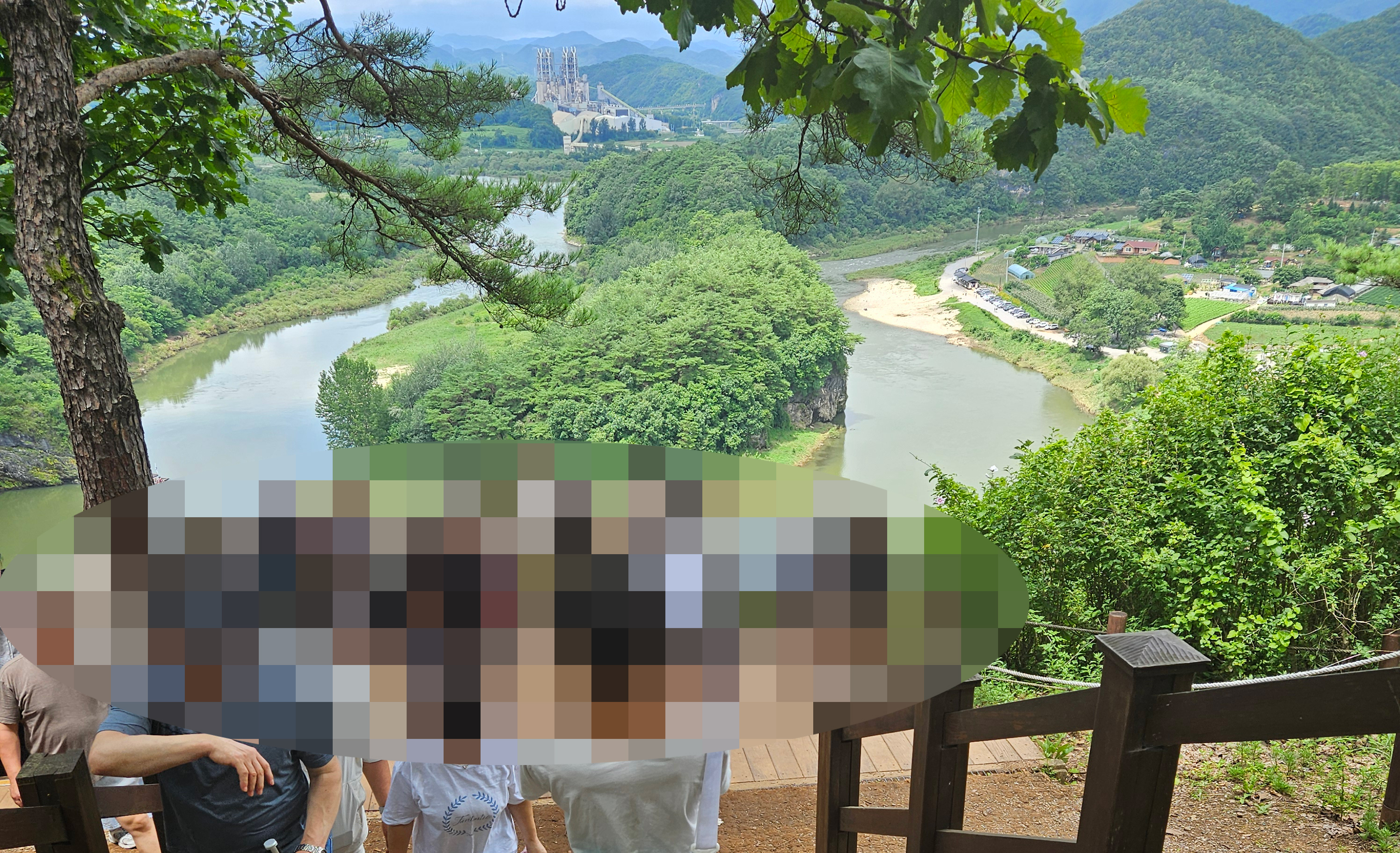 한반도지형 선암마을