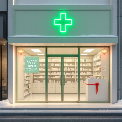 설명절연휴 문여는 약국 이미지