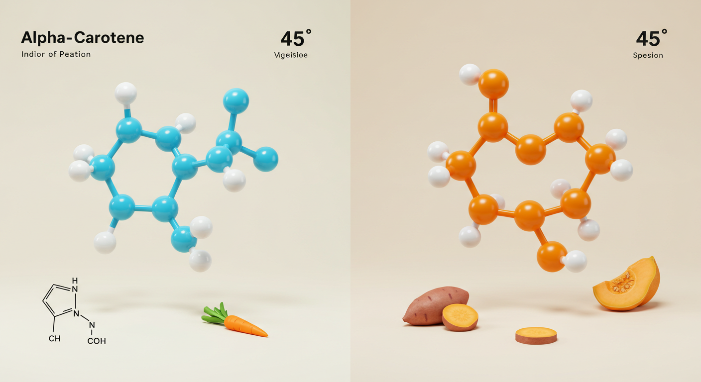 알파카로틴 성분 이미지
