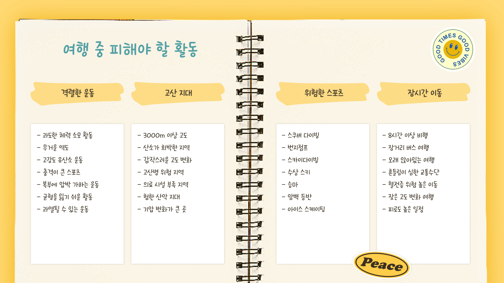 임신 극초기 증상과 안전한 여행 팁