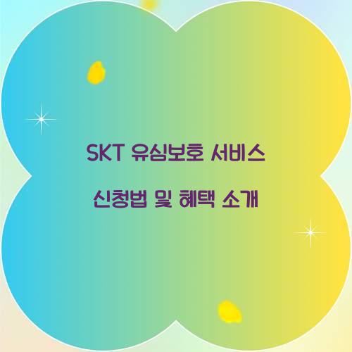 skt 유심보호 서비스