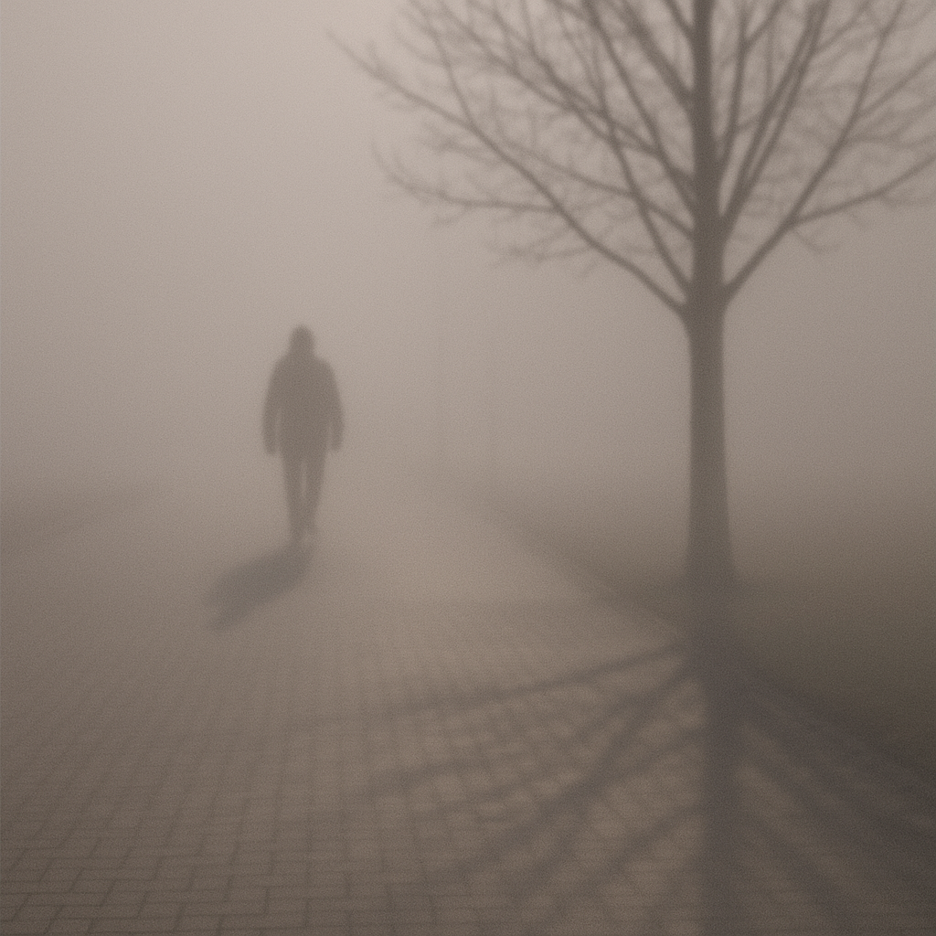 안개가 낀 날 그림자가 흐려지는 이유는 무엇일까?