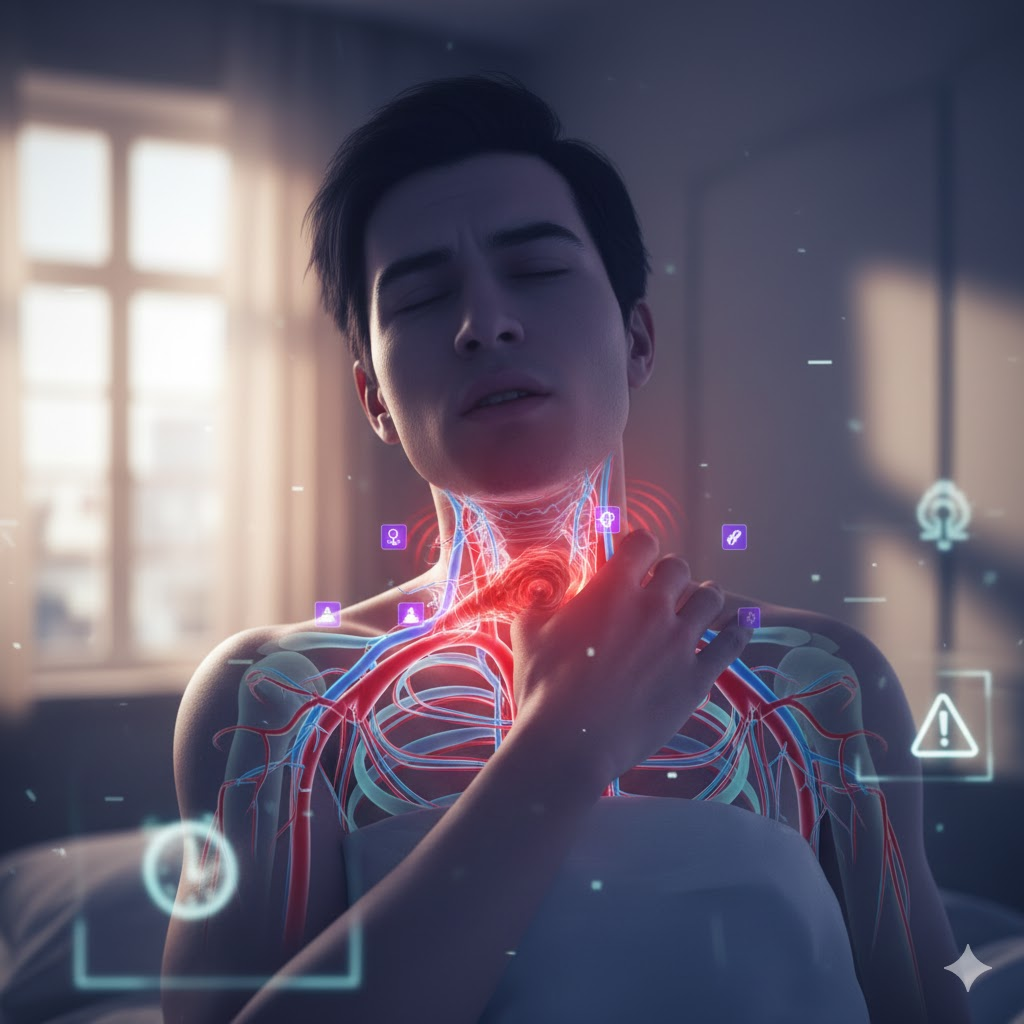 아침에 이 부위가 아프다면? 혈관 막힘을 의심해야 하는 이유