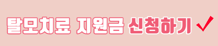 성동구 청년 탈모치료비 지원금 신청하기