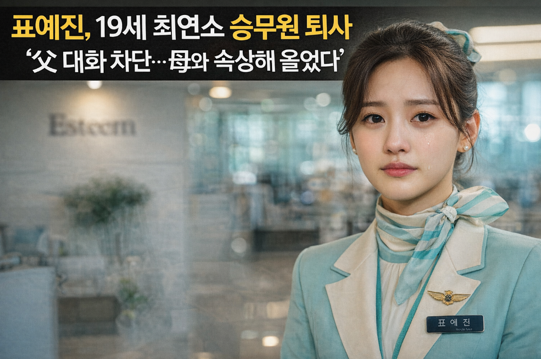 표예진 19세 최연소 승무원 퇴사 이유, 부모와의 갈등 고백