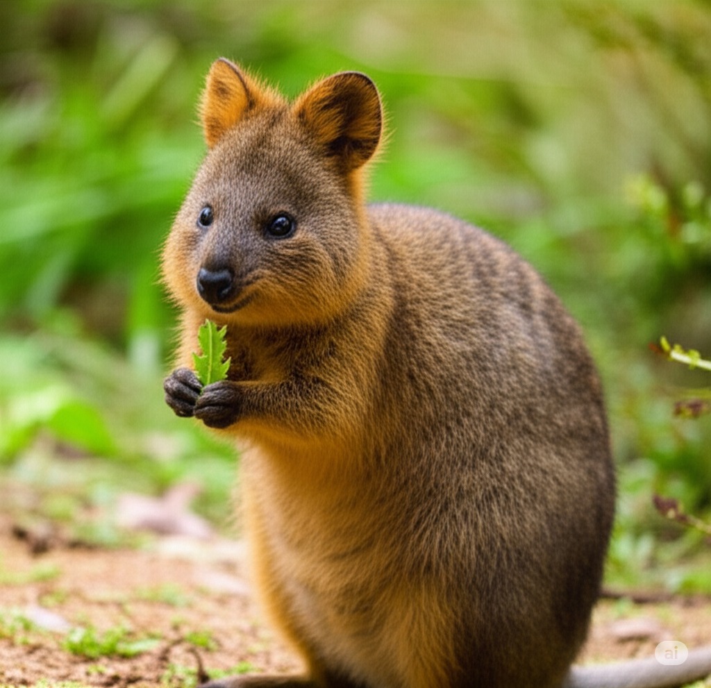 웃는 동물 쿼카