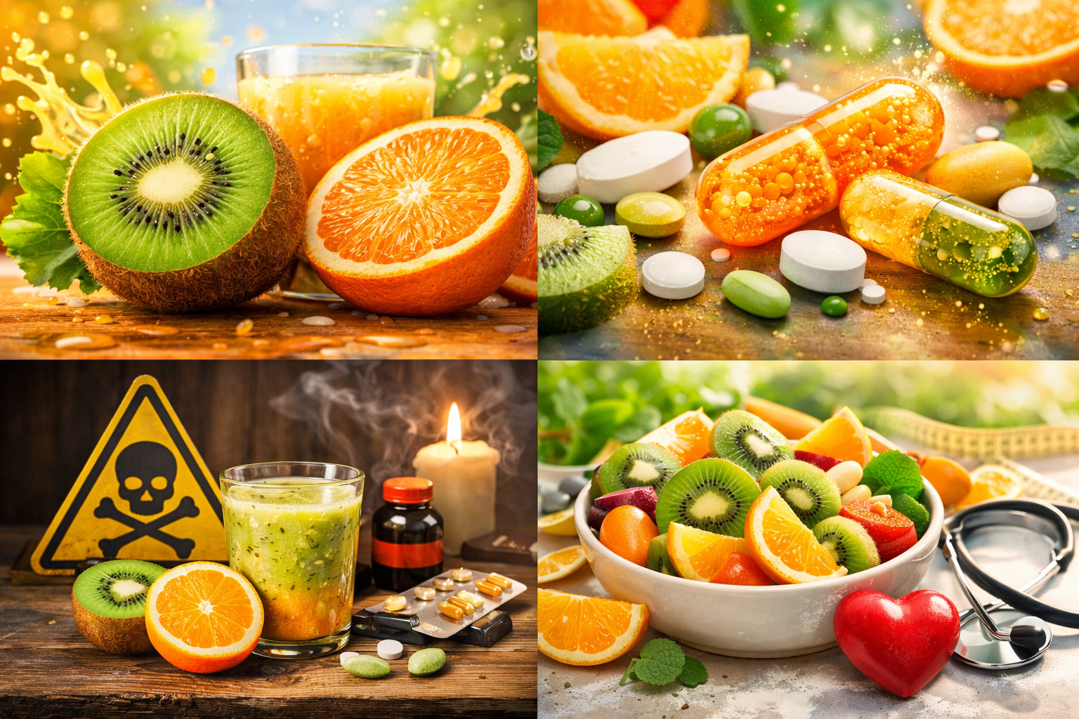 키위와 오렌지 궁합