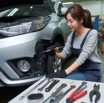 자동차 범퍼 도색하는 비용