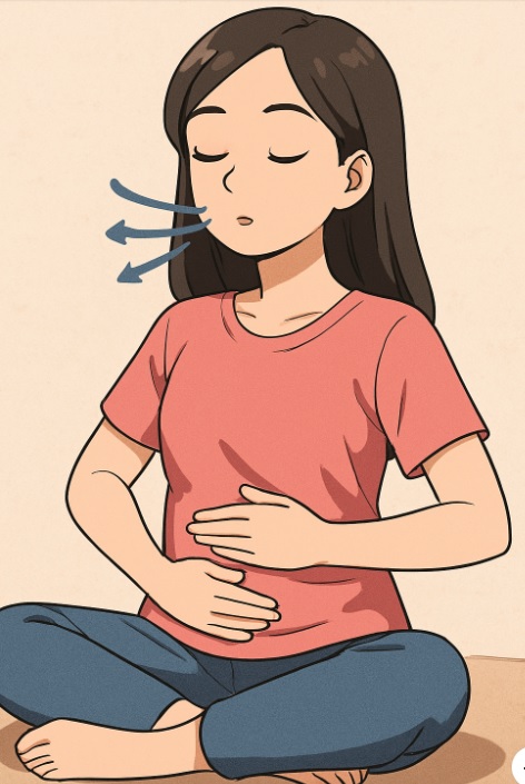 복식호흡