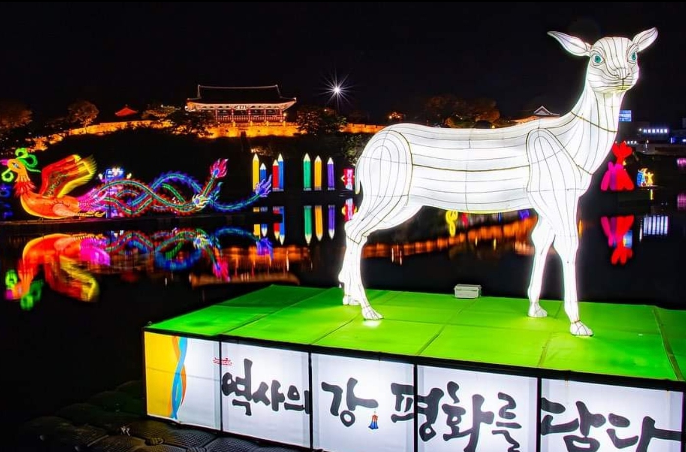 진주 남강유등축제 불꽃축제