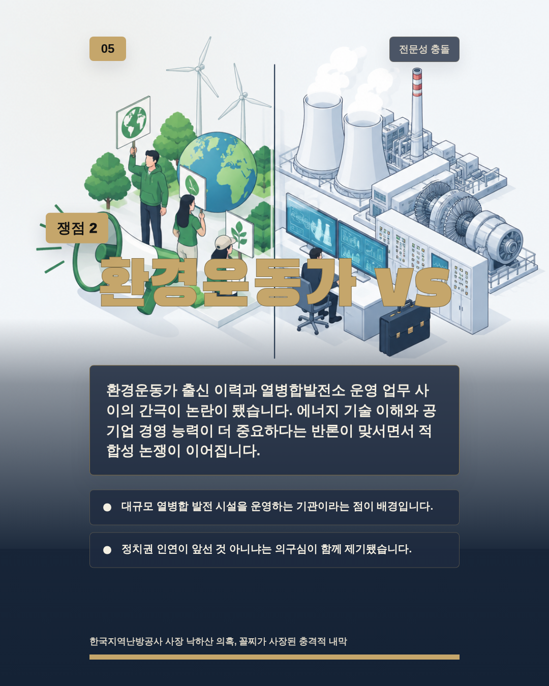 환경운동가 vs