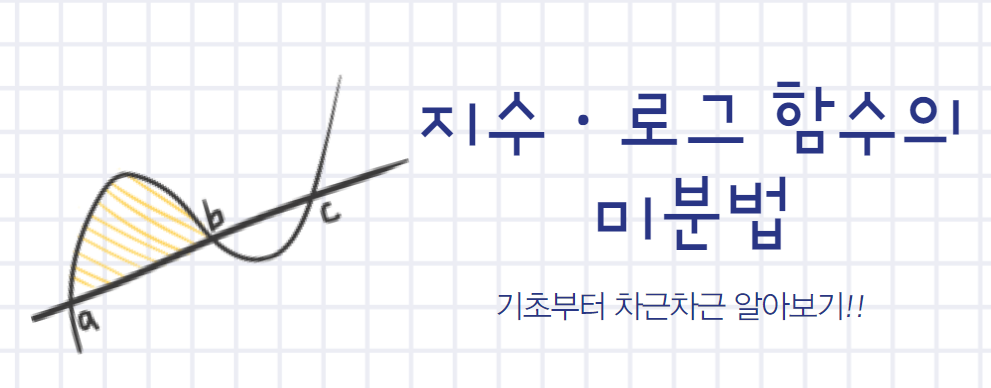 지수&middot;로그 함수의 미분법