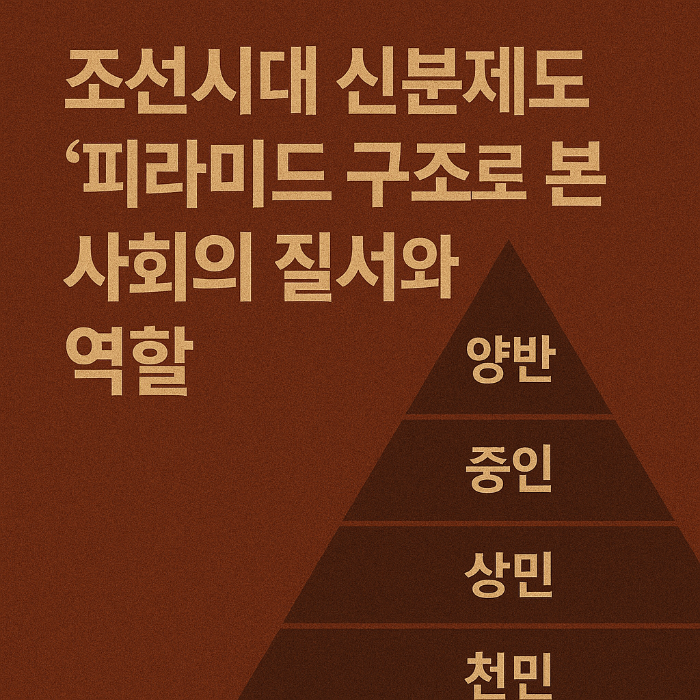 조선 신분제도, 양반과 중인, 조선 노비 제도, 양천제, 상민의 역할, 사노비 공노비 차이, 중인의 한계, 백정 재인 광대, 조선 계급 구조, 과거제와 신분, 호적과 족보, 세습 사회, 조선 신분 이동, 조선 후기 변화, 갑오개혁 신분 폐지, 역사 블로그, 조선 사회 질서, 조선 노동 구조, 조선 신분 상승 조건