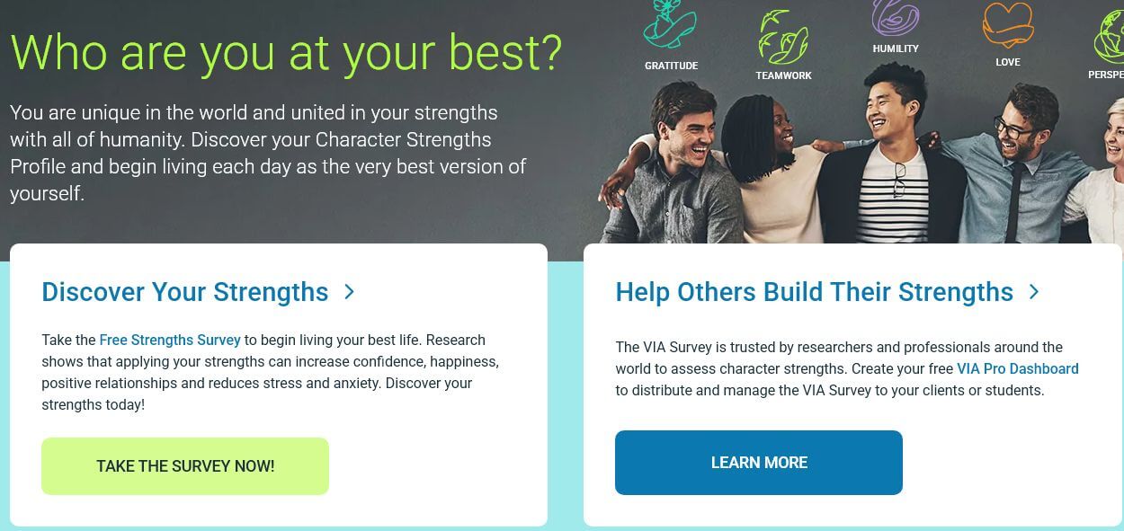 자신의 강점 테스트