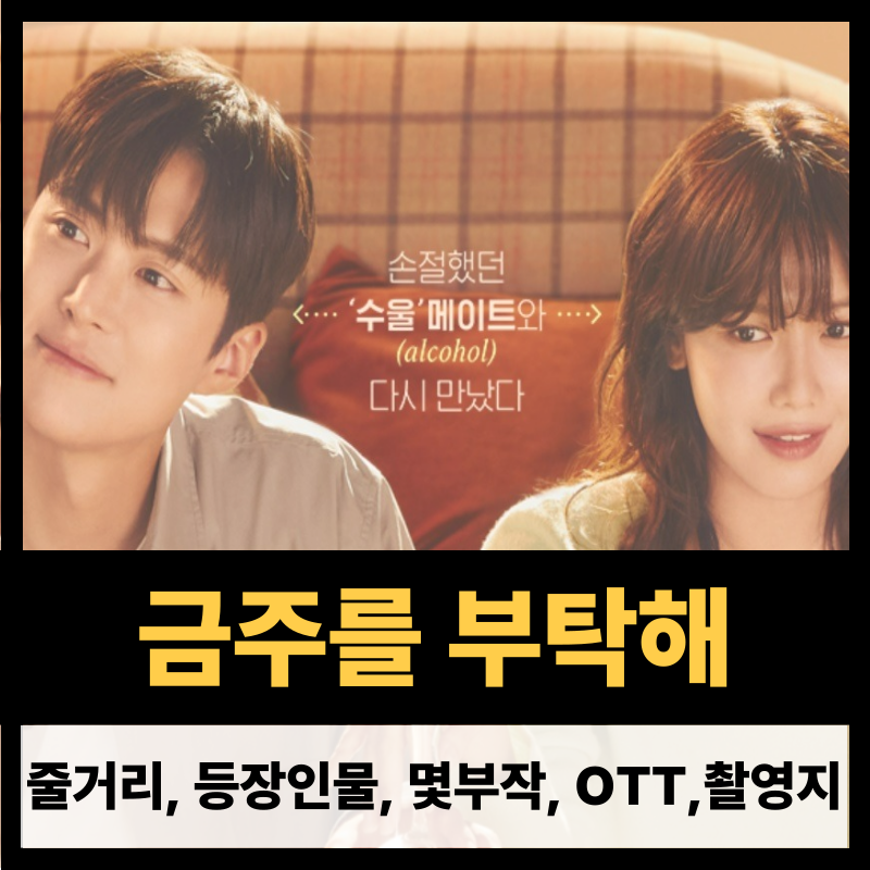 금주를 부탁해 몇부작,등장인물,ott,촬영장소(2)