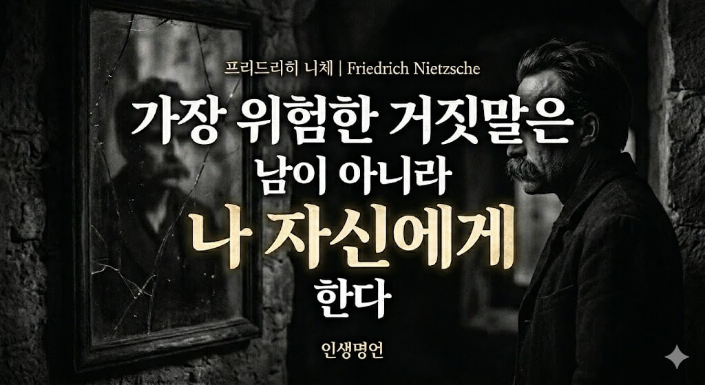 자신에게 하는 거짓말 이미지