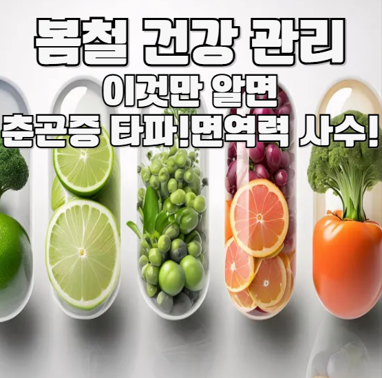 봄철 건강 관리 이것만 알면 춘곤증 타파 면역력 사수