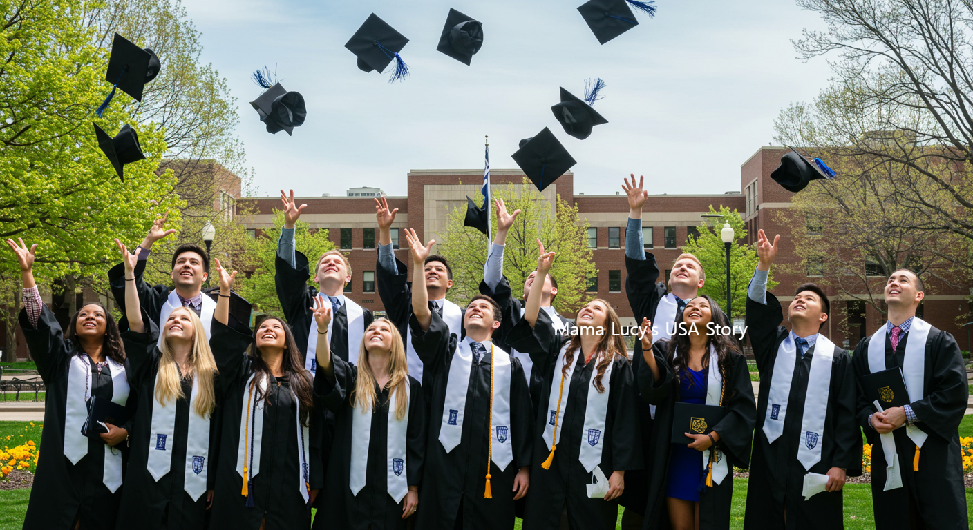 미국 대학교 졸업식