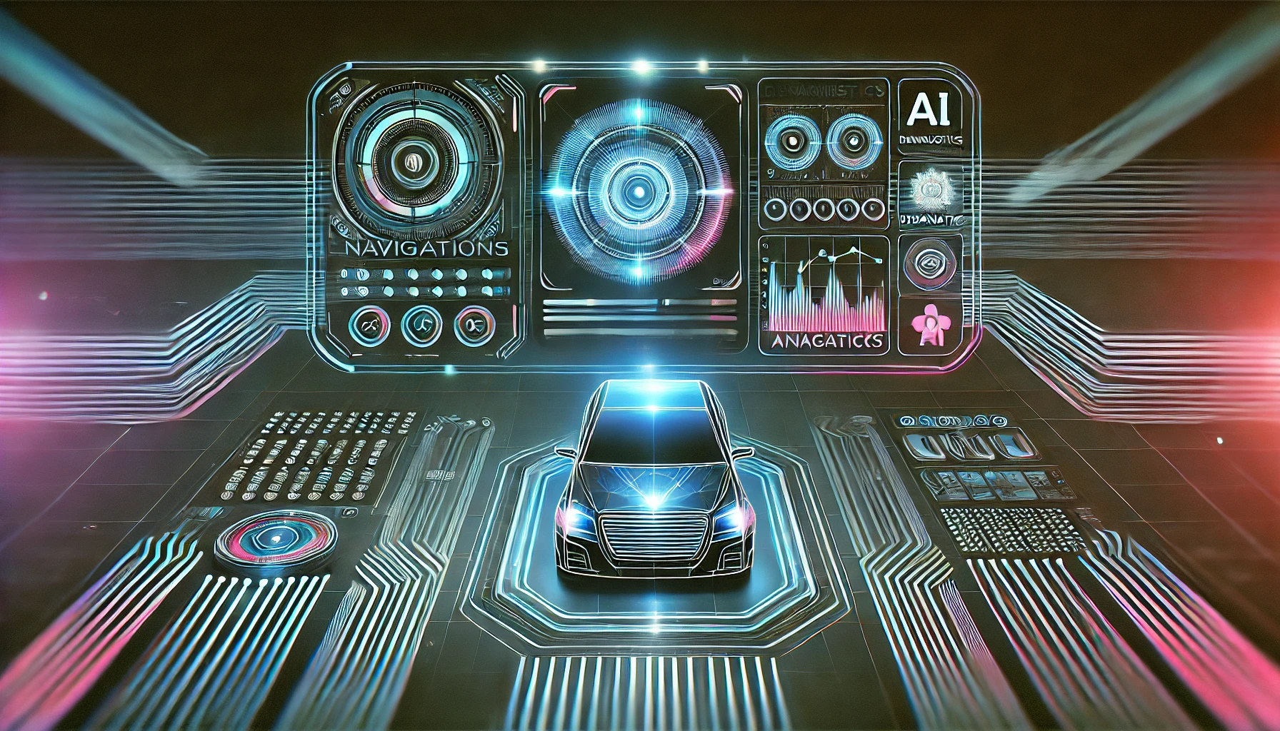 자율주행자동차 AI 관련 보조 이미지